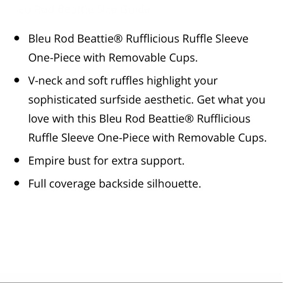 NWOT Bleu Rod Beattie Ruffle Me Up - Picture 15 of 16